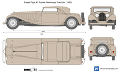 Bugatti Type 41 Royale Weinberger Cabriolet