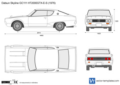 Datsun Skyline GC111 HT2000GTX-E-S