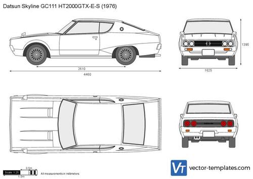 Datsun Skyline GC111 HT2000GTX-E-S