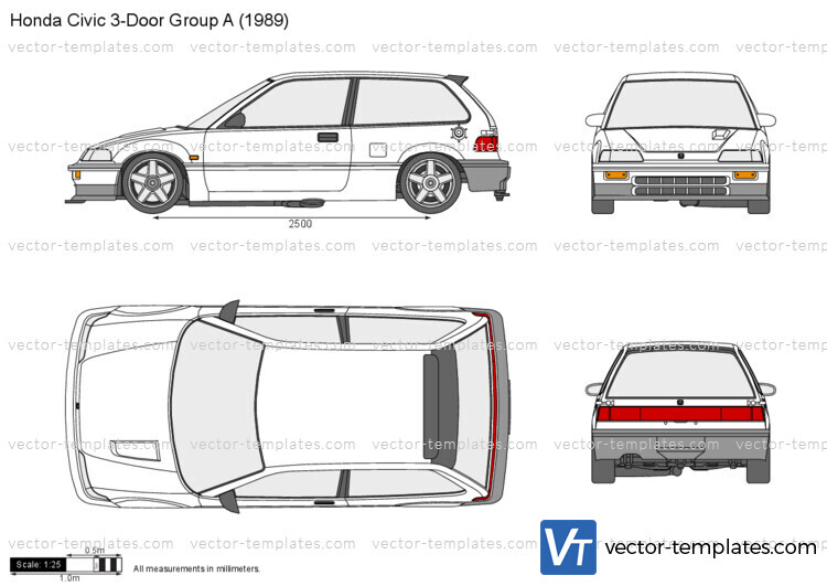 Honda Civic 3-Door Group A ED