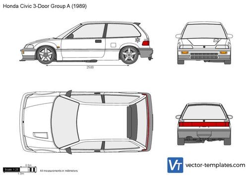 Honda Civic 3-Door Group A ED