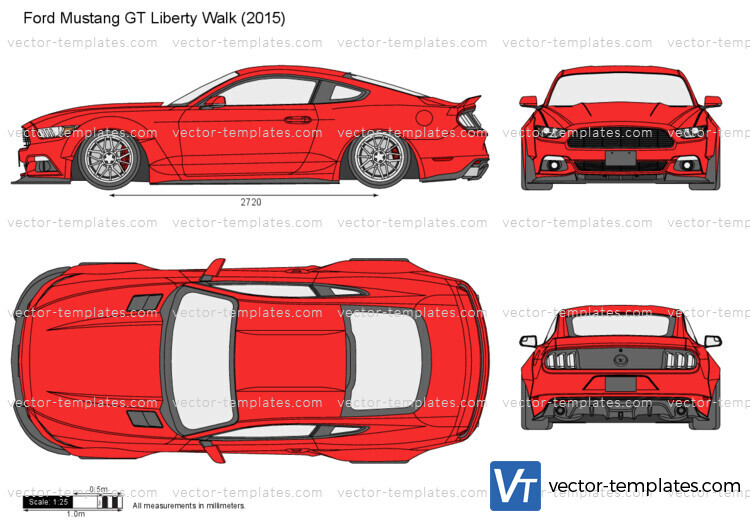 Ford Mustang GT Liberty Walk