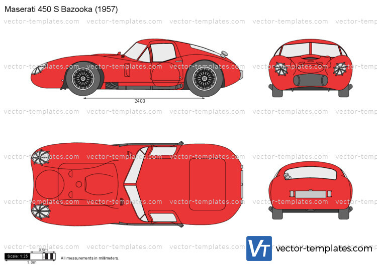 Maserati 450 S Bazooka