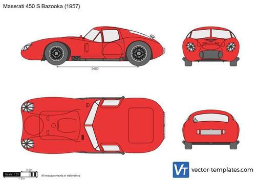 Maserati 450 S Bazooka