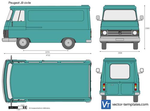 Peugeot J9 civile