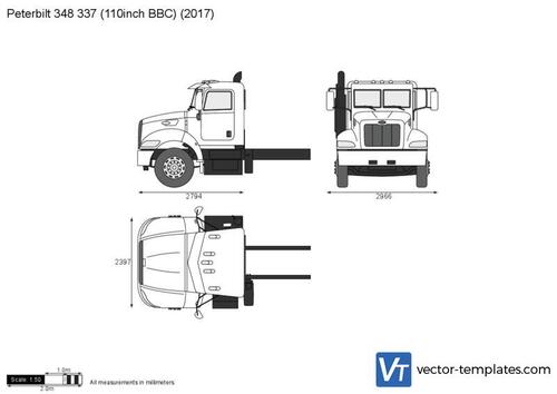 Peterbilt 348 337 (110inch BBC)