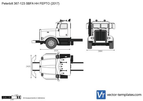 Peterbilt 367-123 SBFA HH FEPTO