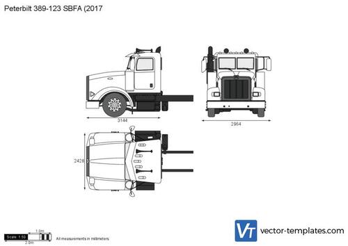 Peterbilt 389-123 SBFA