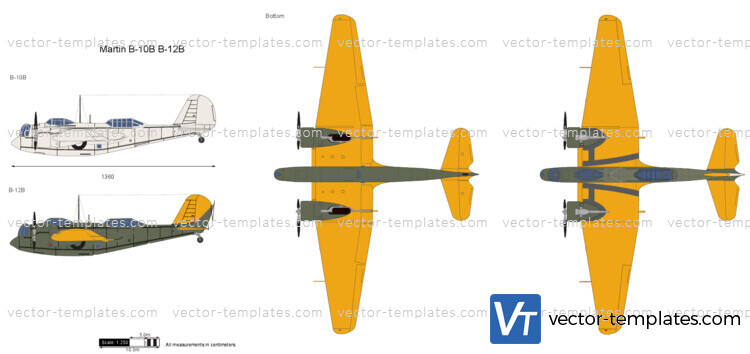 Martin B-10B B-12B