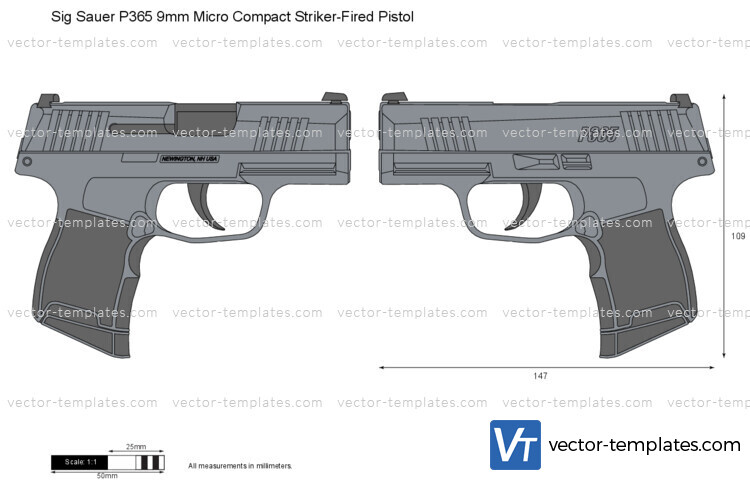 Sig Sauer P365 9mm Micro Compact Striker-Fired Pistol