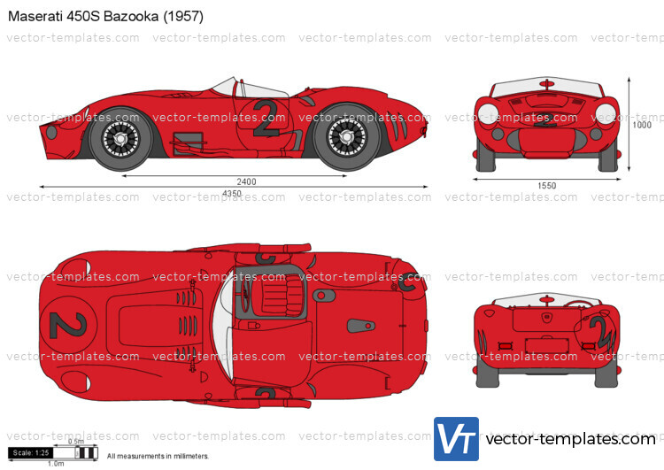 Maserati 450S Bazooka