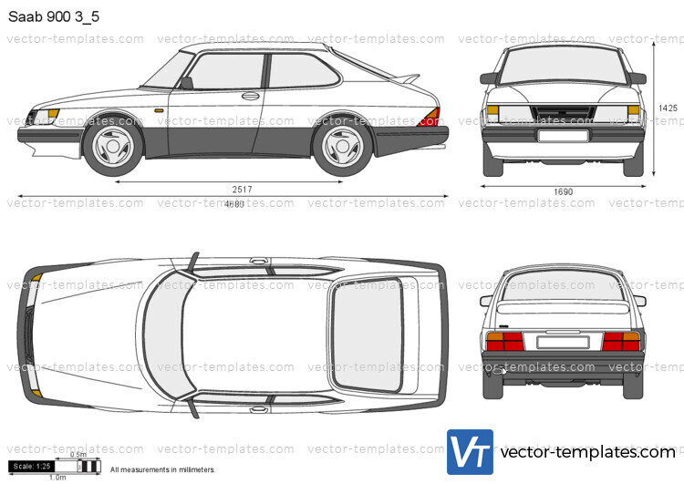 Saab 900 3/5