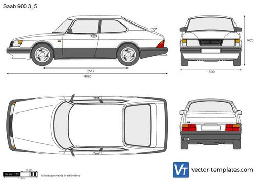 Saab 900 3/5