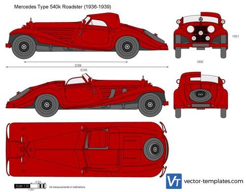 Mercedes Type 540k Roadster