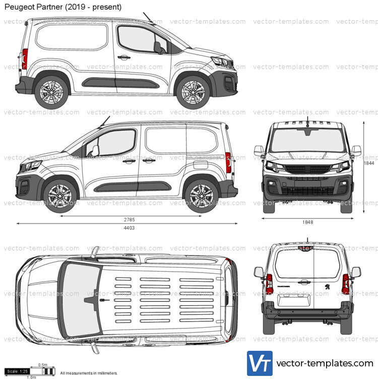 Templates - Cars - Peugeot - Peugeot Partner