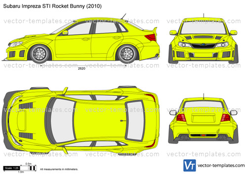 Subaru Impreza STI Rocket Bunny