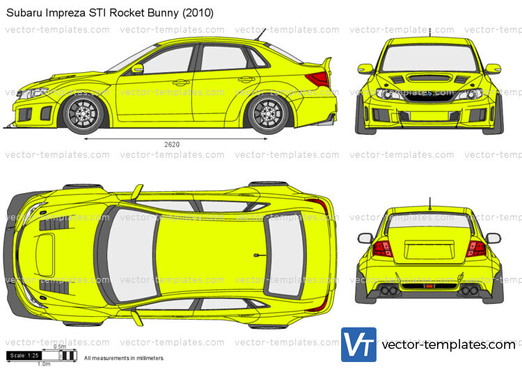 Subaru Impreza STI Rocket Bunny