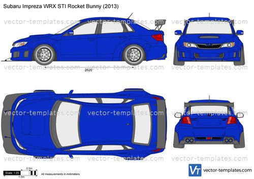 Subaru Impreza WRX STI Rocket Bunny