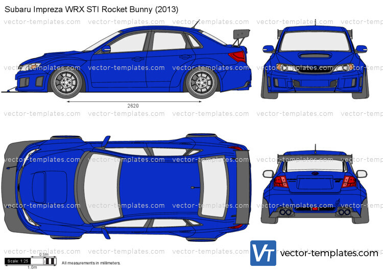 Subaru Impreza WRX STI Rocket Bunny