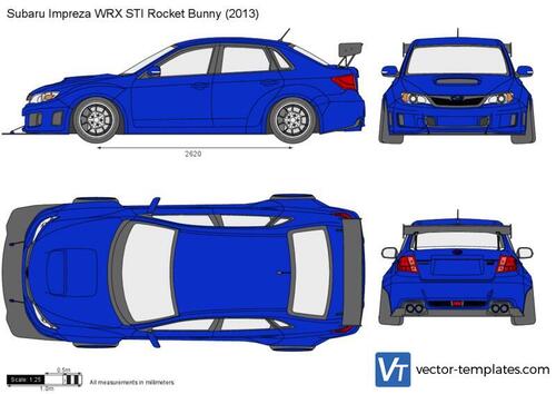 Subaru Impreza WRX STI Rocket Bunny