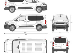 Peugeot Partner Long Crew Van