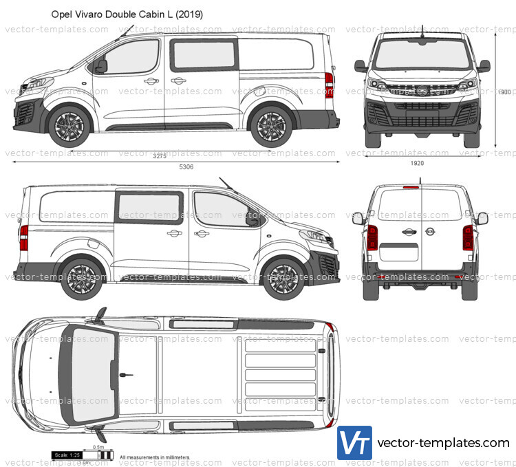 Opel Vivaro Double Cabin L