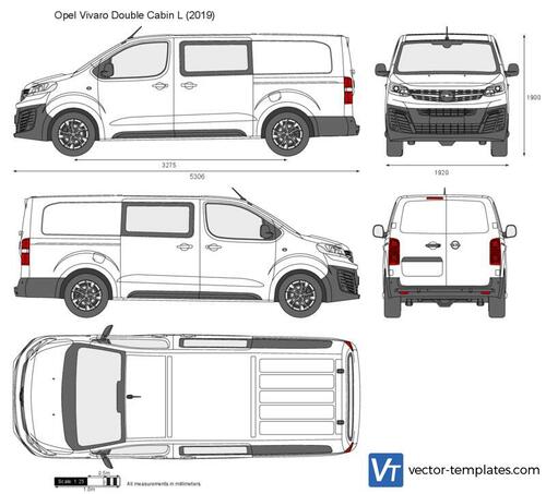 Opel Vivaro Double Cabin L