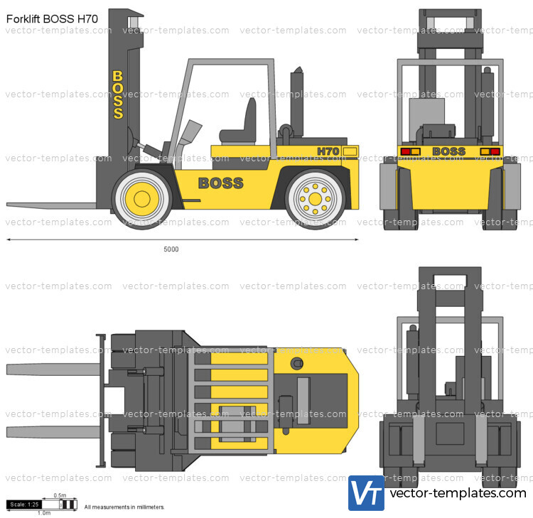 Forklift BOSS H70