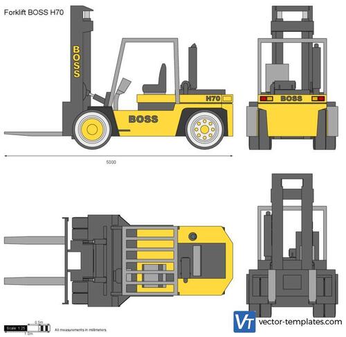 Forklift BOSS H70