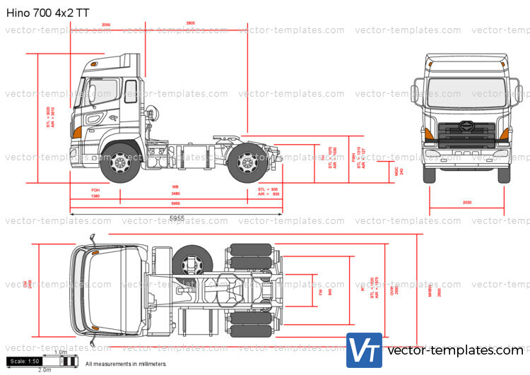 Hino 700 4x2 TT