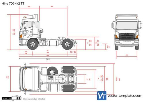 Hino 700 4x2 TT