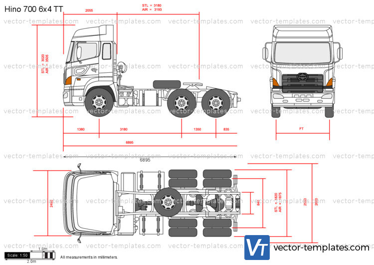 Hino 700 6x4 TT