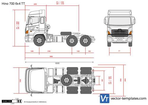 Hino 700 6x4 TT