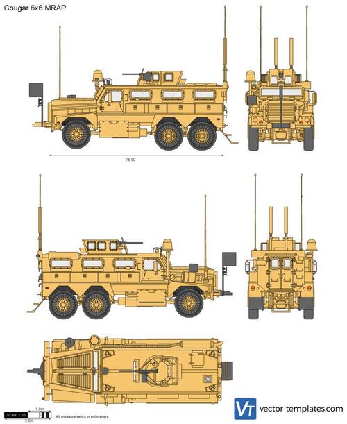 Cougar 6x6 MRAP