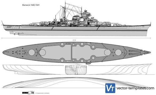 Bismarck 1940-1941