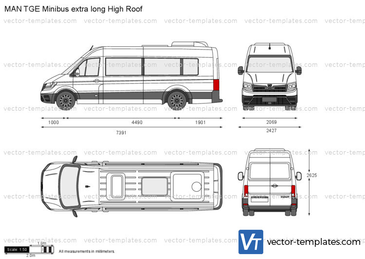 MAN TGE Minibus extra long High Roof