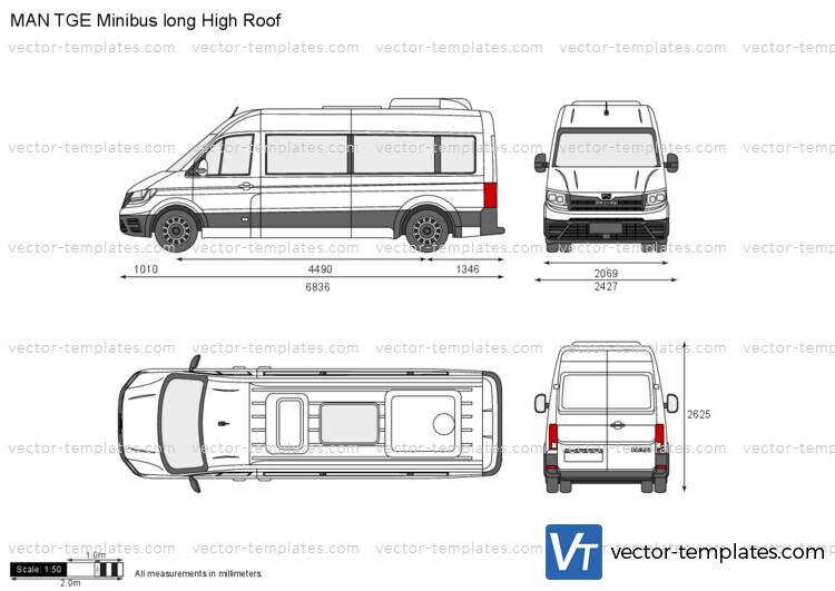 MAN TGE Minibus long High Roof