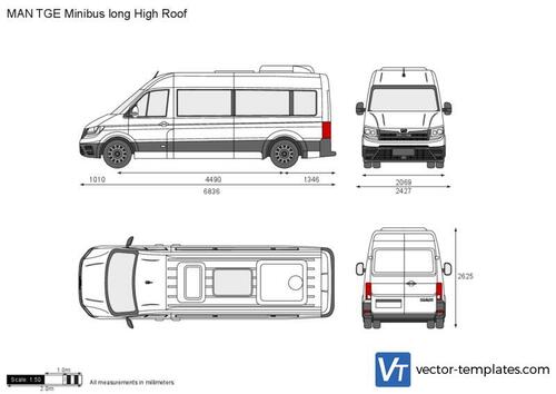 MAN TGE Minibus long High Roof