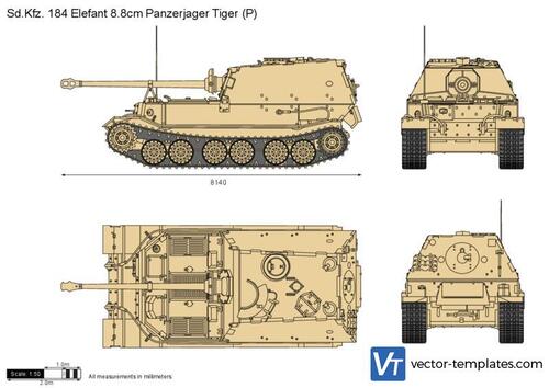 Sd.Kfz. 184 Elefant 8.8cm Panzerjager Tiger (P)