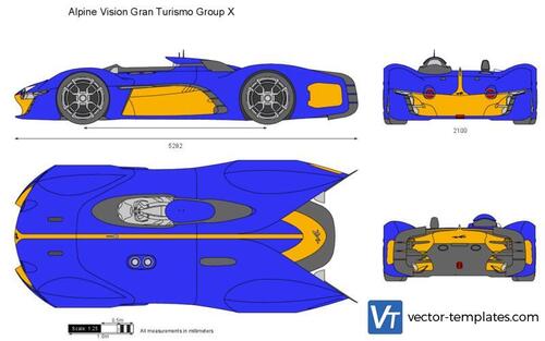 Alpine Vision Gran Turismo Group X