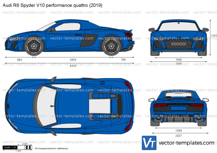 Audi R8 Spyder V10 performance quattro