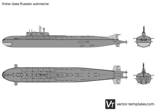 Antrei class Russian submarine