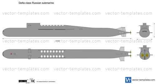 Delta class Russian submarine