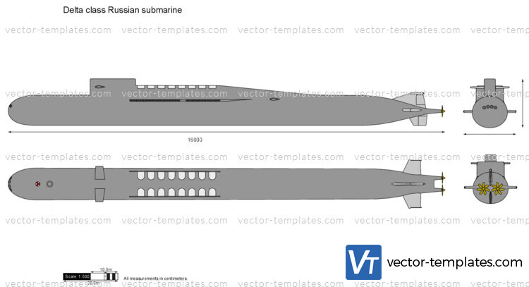 Delta class Russian submarine