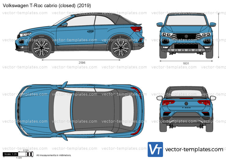 Volkswagen T-Roc cabrio (closed)