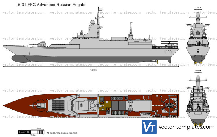 5-31-FFG Advanced Russian Frigate