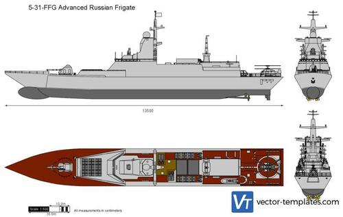 5-31-FFG Advanced Russian Frigate