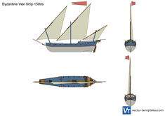 Byzantine War Ship 1500s