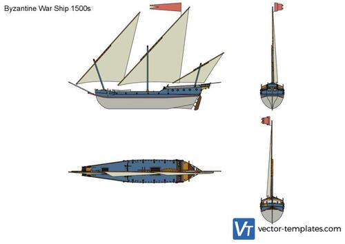 Byzantine War Ship 1500s