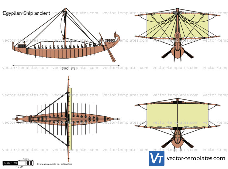 Egyptian Ship ancient